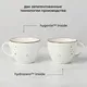 Чашка чайная «Париж» фарфор 210мл D=87,H=67мм белый,коричнев., Объем по данным поставщика (мл): 210, изображение 6