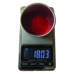 Electric pocket scales 500g  stainless steel.