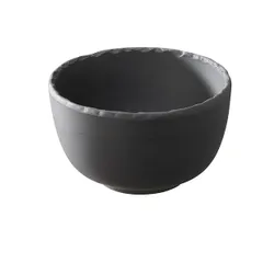 Салатник «Базальт» керамика 80мл D=75,H=45мм черный