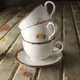 Чашка чайная «Крафт Вайт» фарфор 340мл D=10,H=7см белый,коричнев., Объем по данным поставщика (мл): 340, изображение 4
