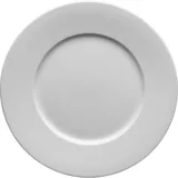 Тарелка «Монако Вайт» с широким бортом фарфор D=25,H=2см белый