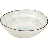 Салатник «Пастораль» фарфор 1,2л D=22,H=7см зелен.