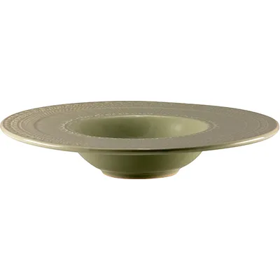 Тарелка для пасты «Скалистос» керамика 200мл D=23,H=4см зелен., изображение 2