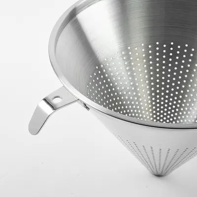 Сито коническое «Шенуа» с ручкой сталь нерж. D=23,2,H=18,L=39,7см, изображение 2