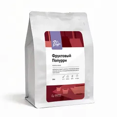 Чай «Фруктовый Попурри» Doppio фруктовый листовой 250г