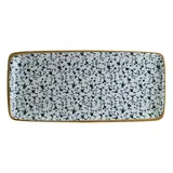 Блюдо сервировочное «Калиф» прямоугольное фарфор ,L=34,B=16см белый,синий