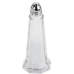 Salt/pepper shaker glass,metal 45ml