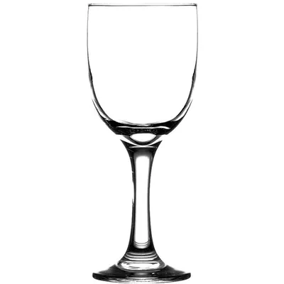 Бокал для вина «Роял» стекло 240мл D=71/65,H=175мм прозр., Объем по данным поставщика (мл): 240