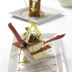 Блюдо «Аура» прямоугольное фарфор ,L=24,B=12см белый, изображение 2