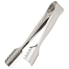 Ice tongs stainless steel ,L=156,B=15mm silver.