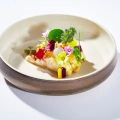 Салатник «Ро дизайн бай кевала» керамика 1,6л D=24,H=5см коричнев.,белый, изображение 2