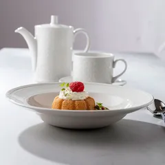 Салатник «Бид» фарфор D=28,5см белый, изображение 4