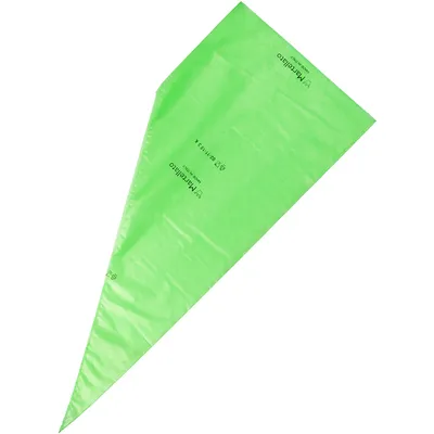 Мешок кондитерский одноразовый 80микрон[100шт] полиэтилен ,L=65см зелен., изображение 2