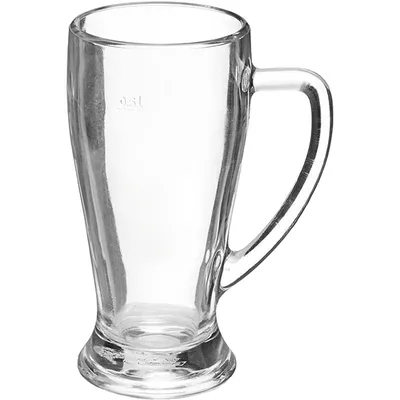 Кружка для пива «Бавьера» стекло 0,5л D=90/85,H=195,B=135мм прозр., Объем по данным поставщика (мл): 500, изображение 2