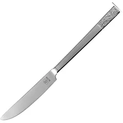 Dessert knife "Fiori"  chromonic. steel ,L=20.2cm chrome plated.