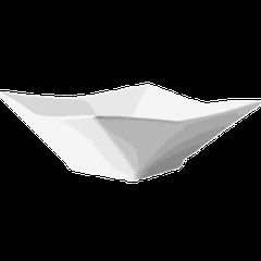 Салатник квадратный «Бистро» фарфор 40мл ,H=6,L=17,B=17см белый