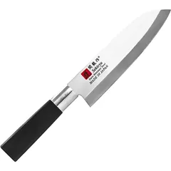 Нож кухонный «Токио» двусторонняя заточка сталь нерж.,пластик ,L=290/165,B=45мм