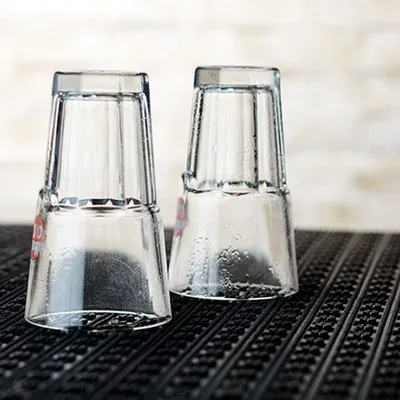 Коврик барный рельефный полипроп. ,L=33,B=33см черный, изображение 3