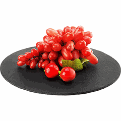 Блюдо для подачи вращающееся сланец натур. D=300,H=5мм