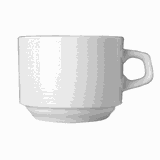 Чашка кофейная «Дуня» фарфор 70мл D=59,H=45мм