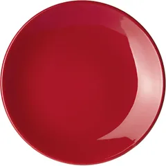 Тарелка «Фиренза Ред Контур» фарфор D=155,H=23мм красный,белый