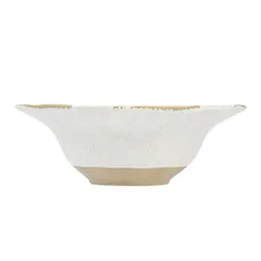 Тарелка глубокая «Фенхель» фарфор 400мл D=205,H=70мм белый, изображение 3