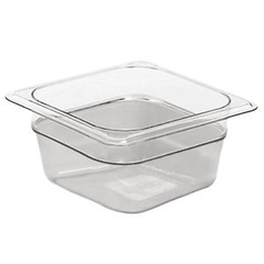 Food container  polycarbonate  1 l  transparent.