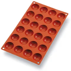 Confectionery mold “Circle”[15pcs] silicone D=43,H=20,L=325,B=176mm