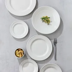 Тарелка «Бид» фарфор D=16,5см белый, изображение 4