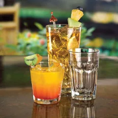 Олд фэшн (стакан) «Гибралтар» стекло 355мл D=9,H=10см прозр., изображение 2