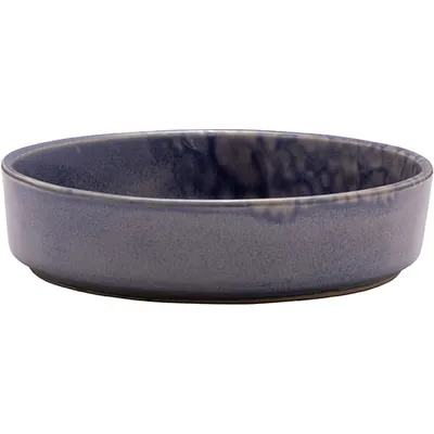 Тарелка глубокая «Фобос» керамика D=180,H=45мм серый,синий, изображение 2