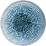 Тарелка «Нанокрем Блю» с бортом фарфор D=200,H=16мм голуб.