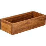 Ящик для подачи дуб ,H=60,L=238,B=105мм коричнев.