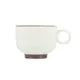 Чашка чайная «Блисс» фарфор 225мл D=85,H=65,L=115мм белый, изображение 2