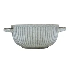 Чашка бульонная «Ритм» керамика 0,6л D=14,H=7см серый, изображение 4