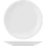 Тарелка «Катя» мелкая фарфор D=21см белый
