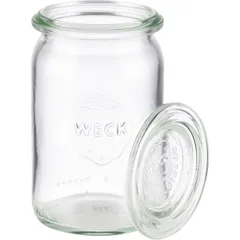 Feed container with lid “Vek” glass 145ml D=55,H=90mm