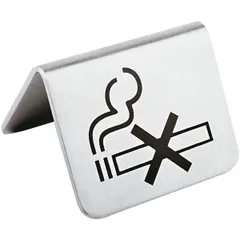 Табличка «Не курить» сталь нерж. ,H=45,L=54,B=50мм металлич.