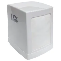 Dispenser for napkins ,H=14,L=13.5,B=10.5cm white