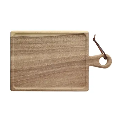 Доска разделочная акация ,H=15,L=400,B=240мм коричнев.