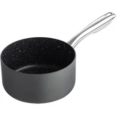 Frying pan "Whitford"  cast aluminum, stainless steel  2 l  D=18, H=9 cm  graphic, black