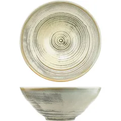 Салатник «Агава» фарфор 0,9л D=205,H=85мм матовый,зелен., изображение 3