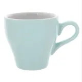 Кружка «Тулип» фарфор 280мл D=90,H=85,L=125мм св. голуб.