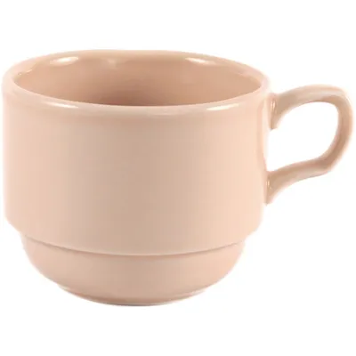 Чашка чайная «Акварель» Браво фарфор 250мл D=97/120,H=70мм розов., Цвет: Розовый