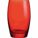 Хайбол «Сальто» стекло 350мл D=76,H=121мм красный, Цвет: Красный, Объем по данным поставщика (мл): 350