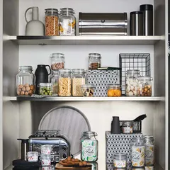 Банка для подачи «Фидо» круглая с крышкой стекло 200мл D=83,H=84мм прозр., изображение 3