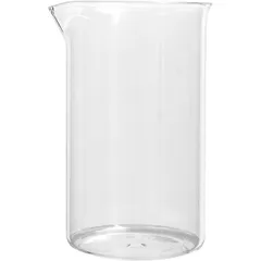 Flask for French press "Prootel" thermost.glass 1l D=10,H=17cm clear.