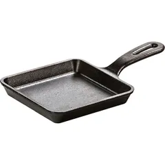 Frying pan for fajitas cast iron ,H=25,L=235/90,B=140mm black