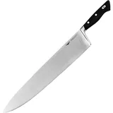 Нож поварской сталь ,L=36см черный,металлич.