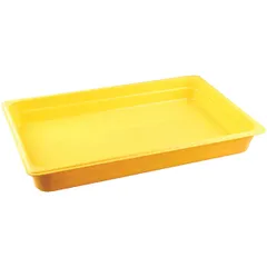 Gastronorm container (1/1) without lid  polyprop. , H=65, L=530, B=325mm  yellow.